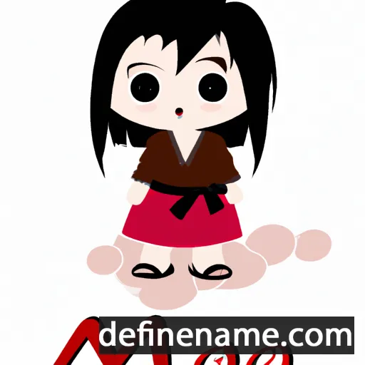 cartoon of the name Maho