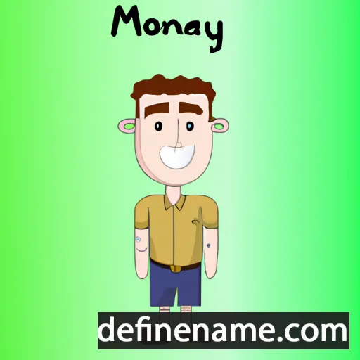 cartoon of the name Mahony