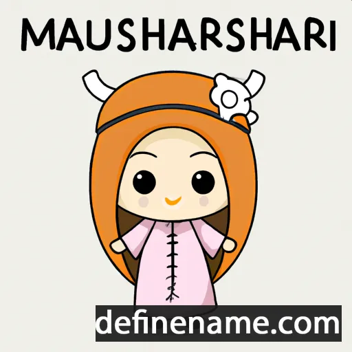 Mahsuri cartoon