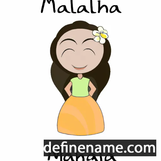 Mahuliena cartoon