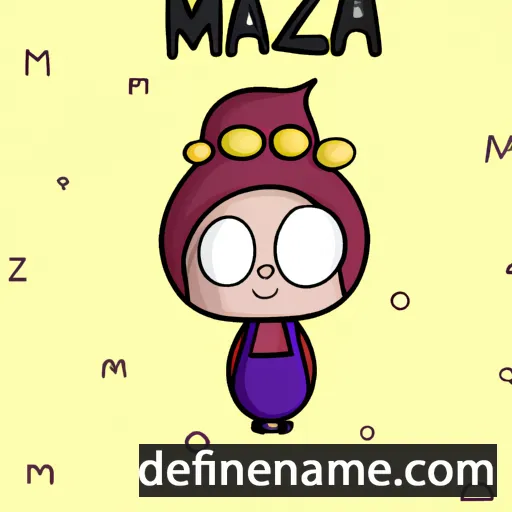 Maíza cartoon