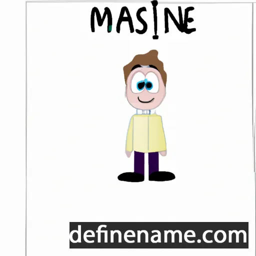 Maïssane cartoon