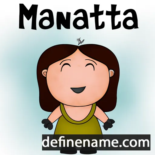 cartoon of the name Maïtena