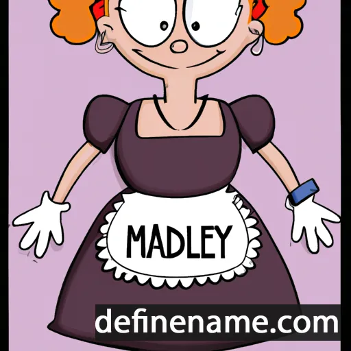 cartoon of the name Maidely