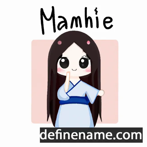 cartoon of the name Maihime​