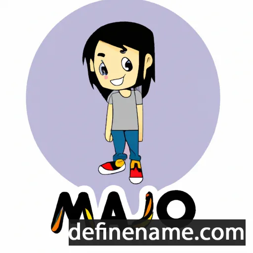 cartoon of the name Maijo