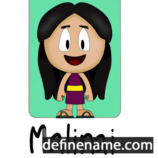 cartoon of the name Mailani