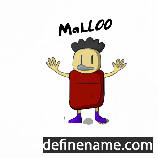 cartoon of the name Mailoc