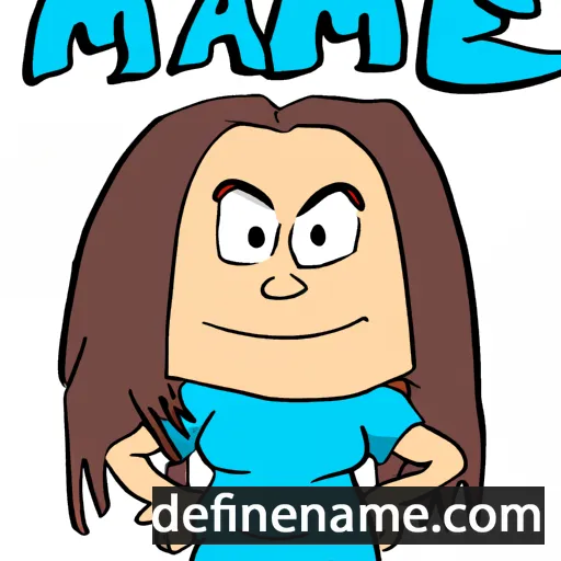 Maime cartoon