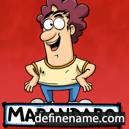 cartoon of the name Mainardo