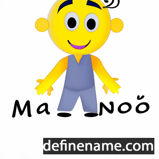 Mainoo cartoon