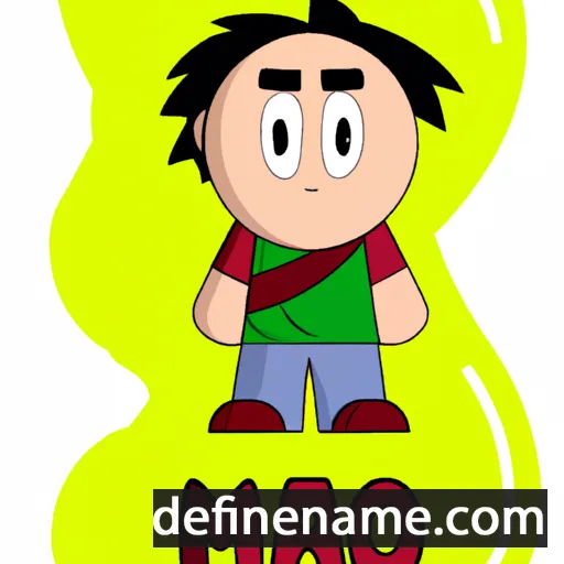 cartoon of the name Maio