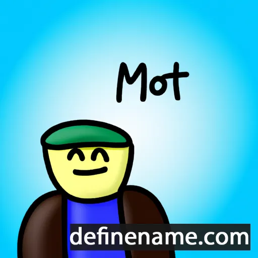 cartoon of the name Maiot