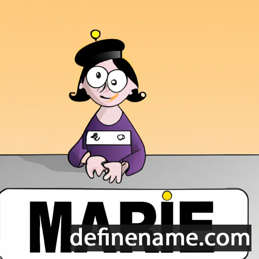 cartoon of the name Mairie