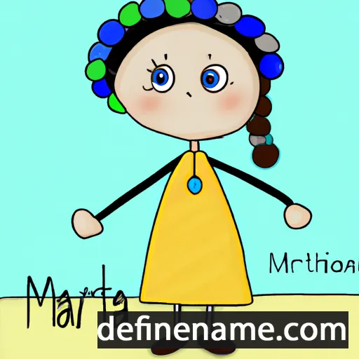 cartoon of the name Mairita