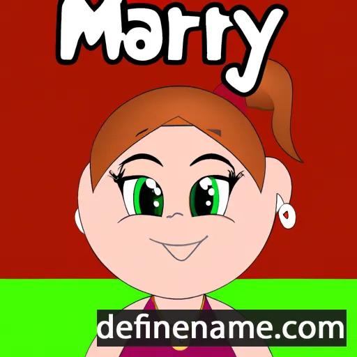 cartoon of the name Mairy