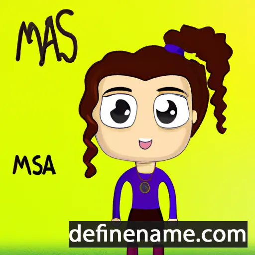 Maissa cartoon