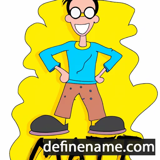 cartoon of the name Mait