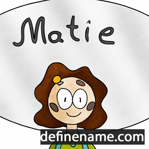 Maitilde cartoon