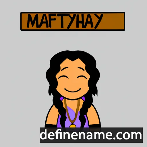 Maitreyi cartoon