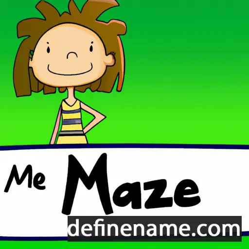 Maizie cartoon