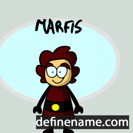 cartoon of the name Majaris