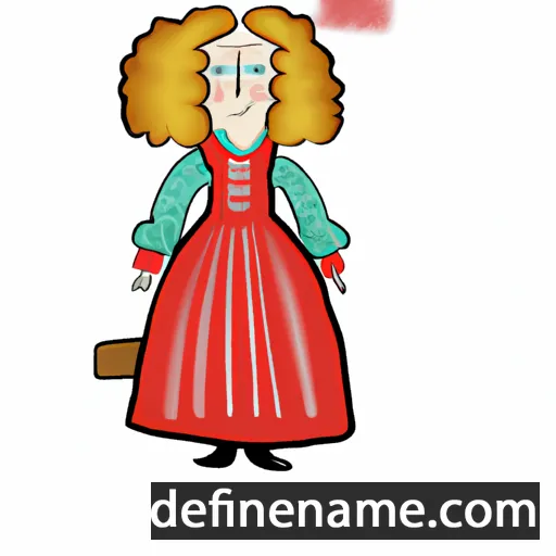 cartoon of the name Majdalena