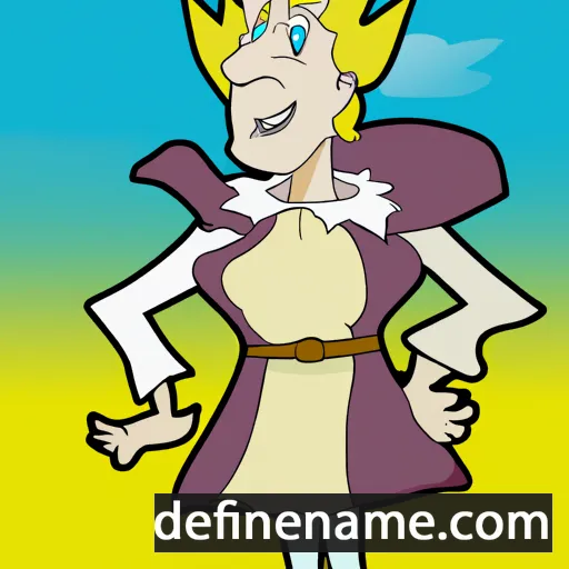 cartoon of the name Majesty