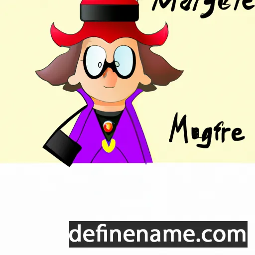 Majgret cartoon