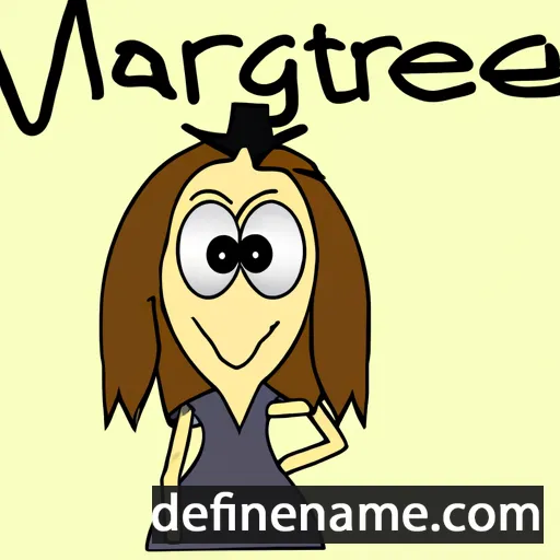 Majgrett cartoon