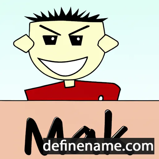 Majk cartoon