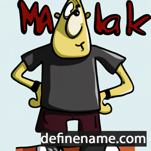 Majkl cartoon