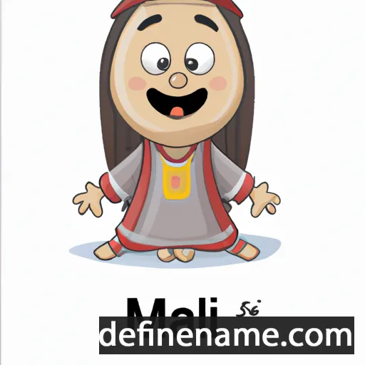 cartoon of the name Majli