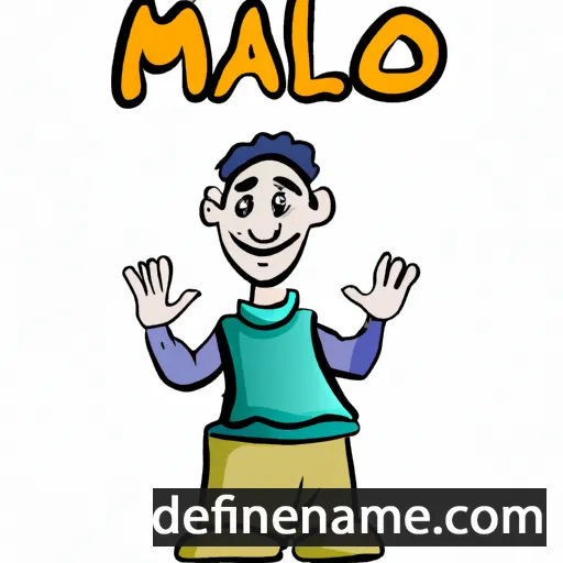 cartoon of the name Majol