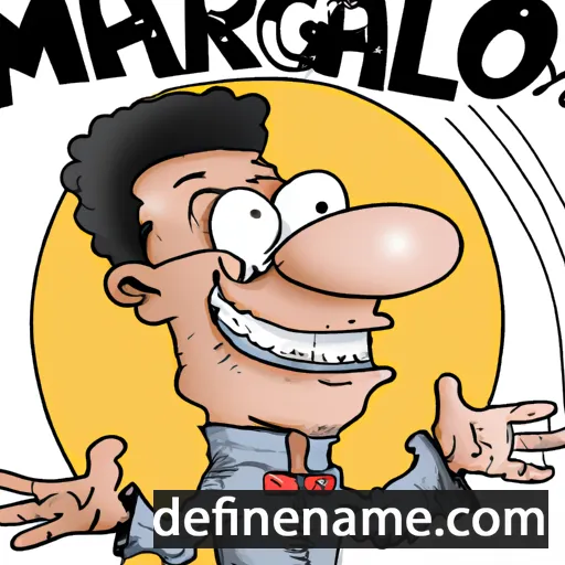 cartoon of the name Majoriano