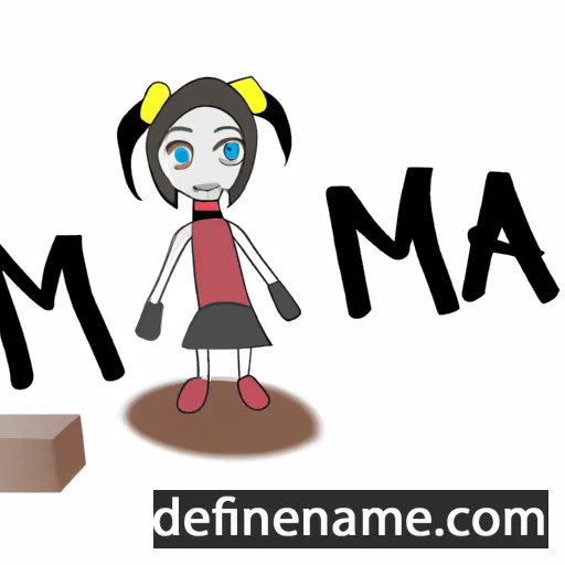 Maka cartoon