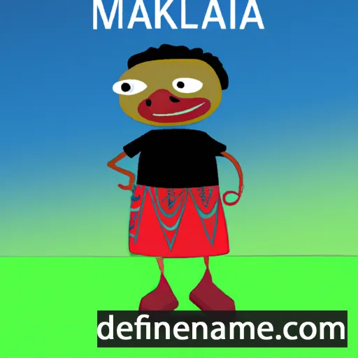 Makaleka cartoon