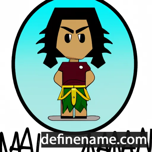 Makani cartoon