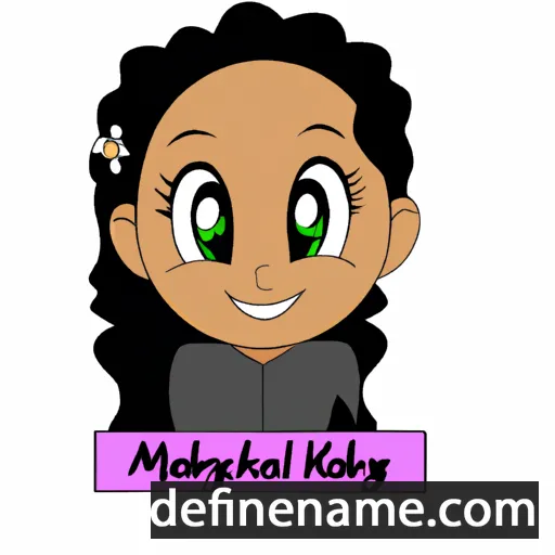 Makaylah cartoon