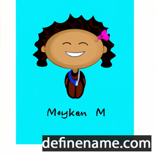 Makaylyn cartoon