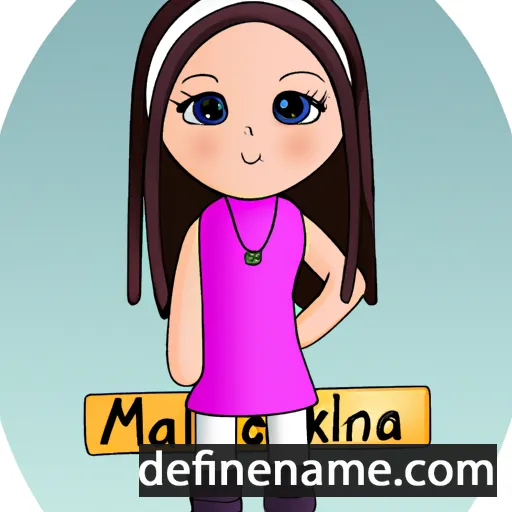 Makelina cartoon