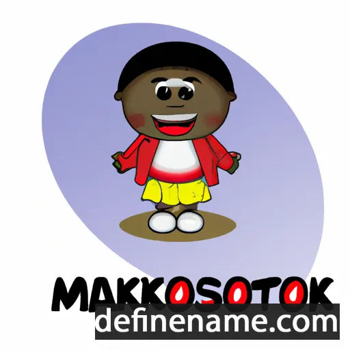 Makhokolotso cartoon