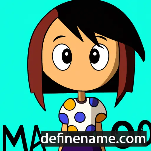 Makiko cartoon