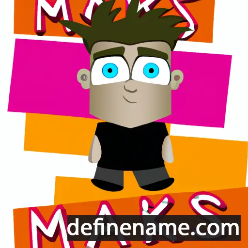 cartoon of the name Makis