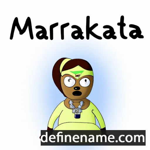 cartoon of the name Makkaritta