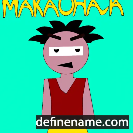 Makoah cartoon