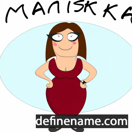 Maksimiljana cartoon