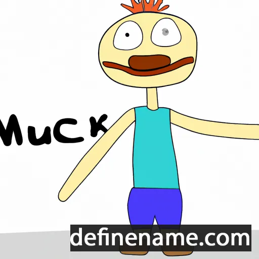 cartoon of the name Makuac