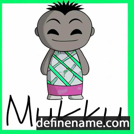 cartoon of the name Makuku