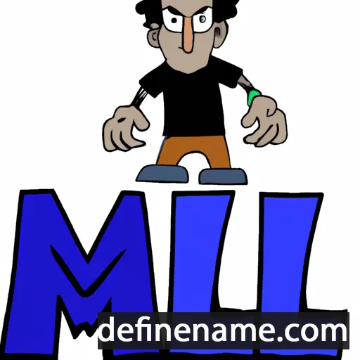 cartoon of the name Mal